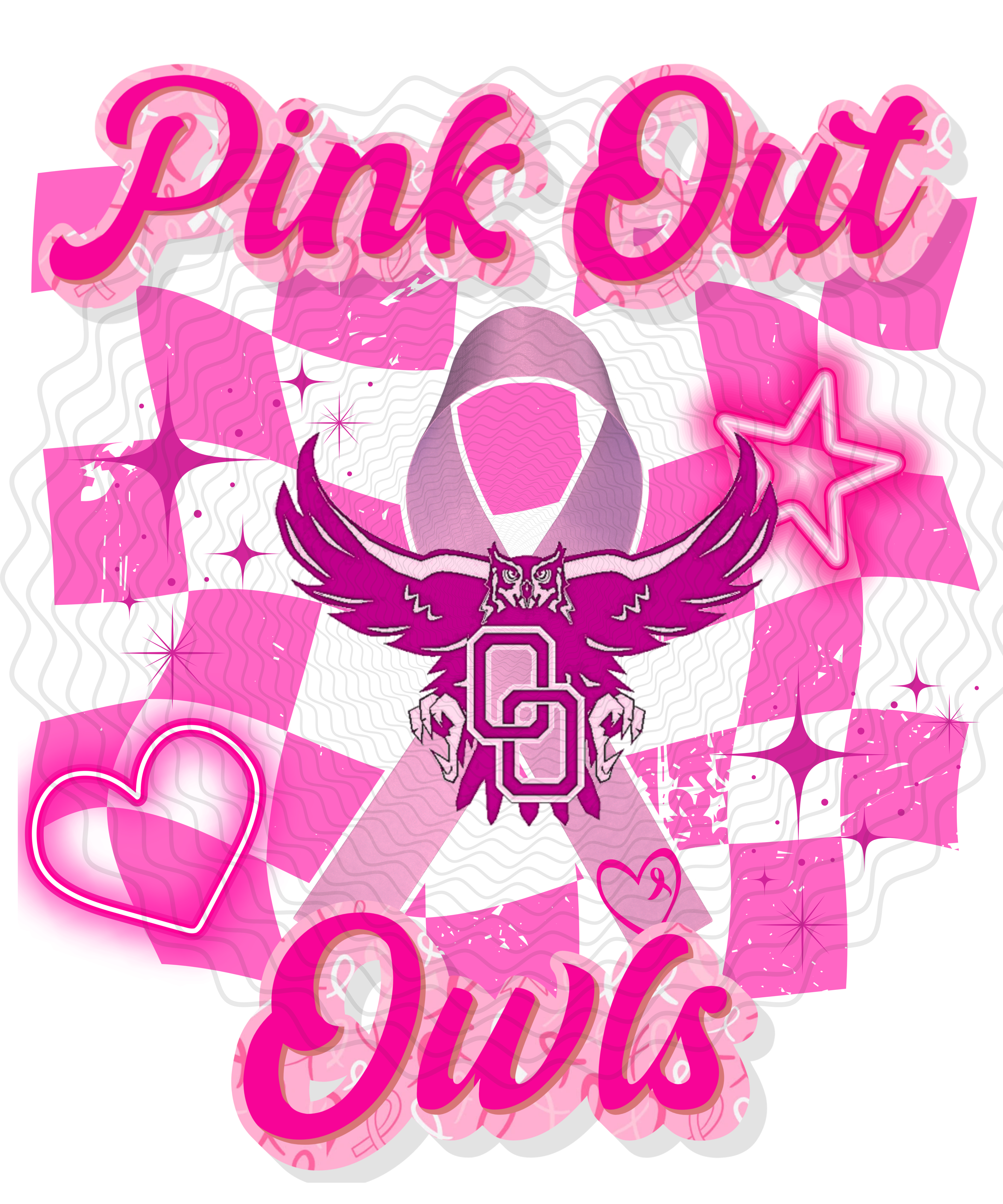 Breast Cancer Awareness Owls
