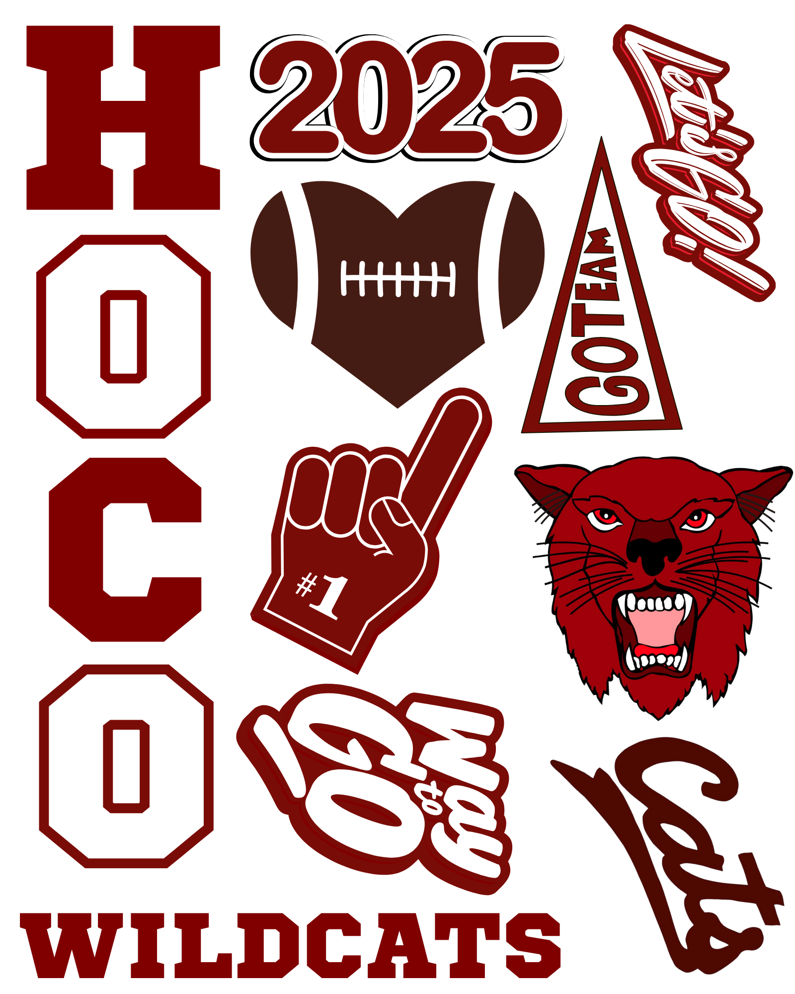 HOCO GANG SHEET CALALLEN