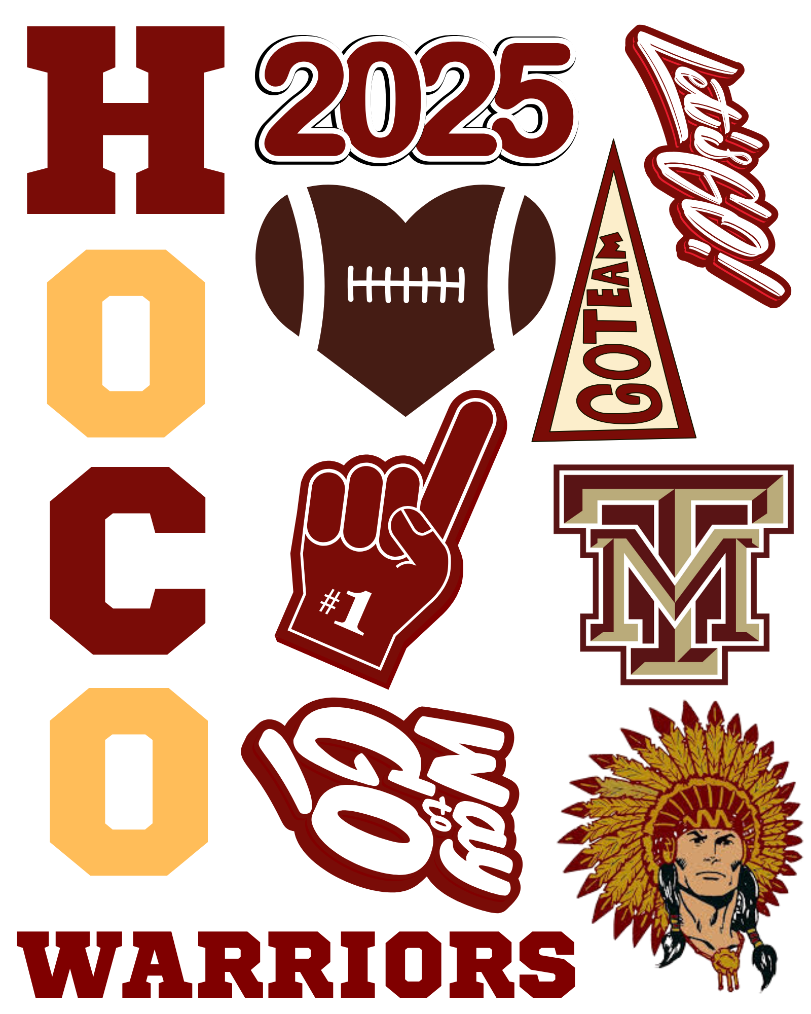 HOCO GANG SHEET TM